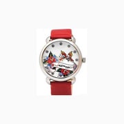 Eden Butterfly Red クオーツ レディース ED-BF