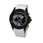 Techno Skull Rose White クオーツ メンズ TE-WH