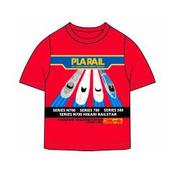 12SMプラ28 Tシャツ 赤120