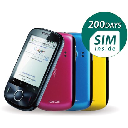 IDEOS（イデオス） 200日間定額データ通信つき BM-IDEOS-200D