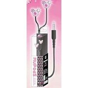 DN-23B [Mupods 小粒ジュエリーイヤホン ブラック×ピンク]