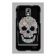 GalaxyS2LTEケース Flower Skull OS-GL-124