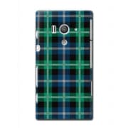 OS-XH-265 [Xperia acro HDケース Tartan_Green]