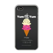 OS-I4-284 [iPhone4/4S用クリアケース Yum Yum]