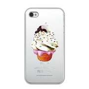 OS-I4-287 [iPhone4/4S用クリアケース Love cake]