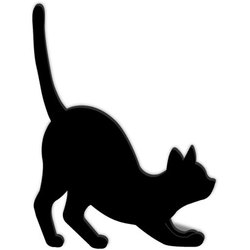 ヨドバシ Com 東洋精密工業 Sm016 シルエットマグネット 伸び猫