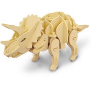 D430 トリケラトプス [動く木製3Dパズルキット]