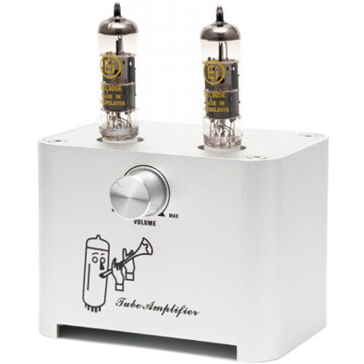 ミニ真空管アンプ シルバー TEC-AMP10/SLV