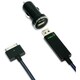 Mini Car Charger + Visible G Cable Black DCA275-BL