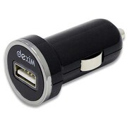 Mini Car Charger Black color for iPhone/iPad/iPod and most smartphones DCA295-B