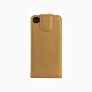 MB04-CA [iPhone4/4S FMトランスミッター付き バッテリー搭載レザーケース キャメル]