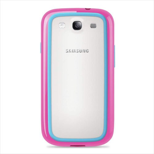 Galaxy SIII対応サラウンド ピンク F8M440krC02