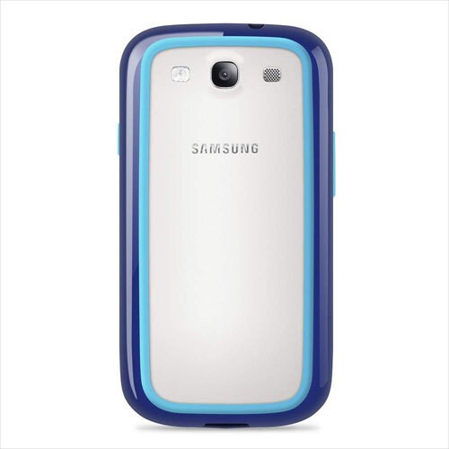 Galaxy SIII対応サラウンド ブルー F8M440krC03