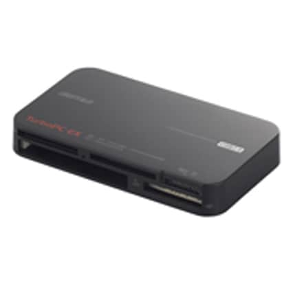 BSCR15TU3シリーズ USB3.0接続 カードリーダー／ライター　TurboPC EXモデル ブラック BSCR15TU3BK