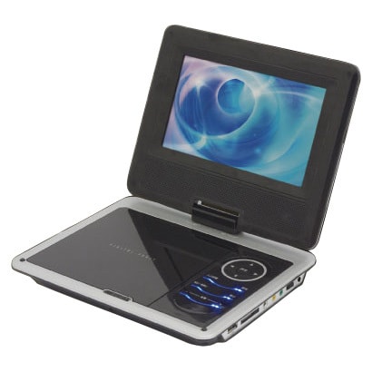 7型ワイド ポータブルDVDプレーヤー ワンセグチューナー内蔵 DVD-PD807