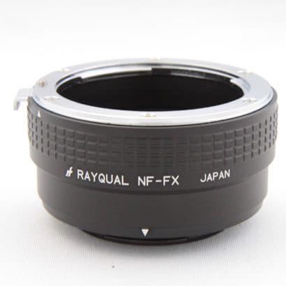 マウントアダプター レンズ側：ニコンF ボディー側：富士フイルムX NF-FX