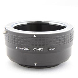 RAYQUAL マウントアダプター CY-FX 三脚座付き