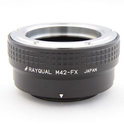 マウントアダプター レンズ側：M42 ボディー側：富士フイルムX M42-FX