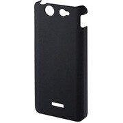 PDA-XP20BK [ ラバーコーティングハードケース(Xperia SX用)]