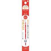 NJK-03 プレフィール用ジェルボールペン 0.3mm 替芯 赤 RNJK3-R