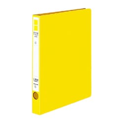 リングファイル ER PP表紙 B5-S 内径22mm 収容枚数170枚 黄色 フ-UR421NY