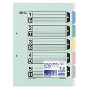 カラー仕切カードA4S2穴 シキ-70