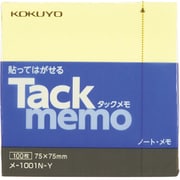 タックメモ 正方形 メ-1001N-Y