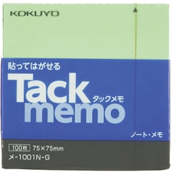 タックメモ 正方形 メ-1001N-G