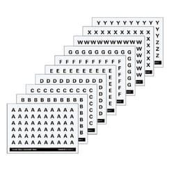 アルファベットシール K～O 5種各60片 L-FCA-3