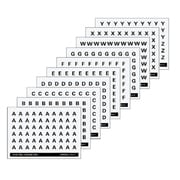 アルファベットシール U~Y/Z 5種各60片 L-FCA-5
