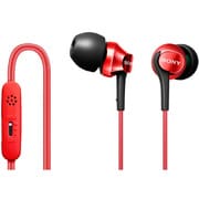 DR-EX102VP R [スマートフォン用 密閉型インナーイヤーレシーバー レッド]