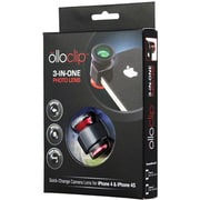 OC-IPH4-FWM-R [olloclip 3-IN-ONE フォトレンズ  OLO-LENS-IP4S-RED レッド]