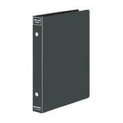名刺ホルダー 替紙式 2穴 ダークグレー メイ-UR720NDM