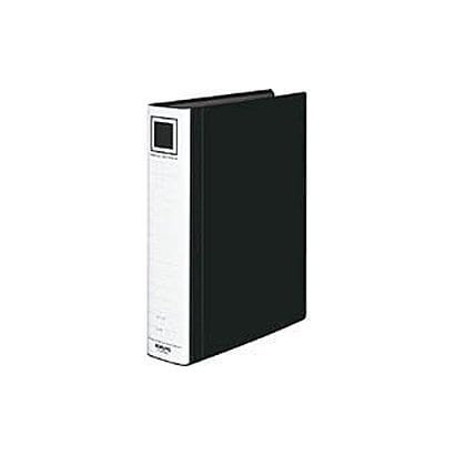 チューブファイル<エコツインR>用替表紙A4縦50mm収容黒 フ-RH650D