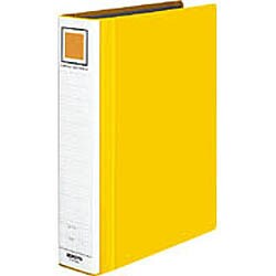 チューブファイル<エコツインR>用替表紙A4縦50mm収容黄 フ-RH650Y