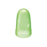キャップ型紙めくり「メクリンキャップ」Sサイズ3個透明グリーン メク-25TG