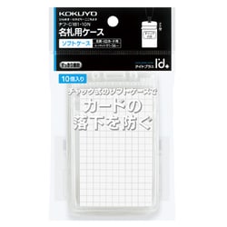 I'd+名札ケース名刺 IDタテチャック10 ナフ-C181-10N