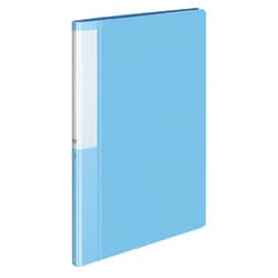 クリヤーブック POSITY（ポジティ） 固定式 A4 20枚 ライトブルー P3ラ-L20NLB
