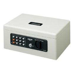 手提げ金庫 テンキー A4ライトグレー CB-T11M