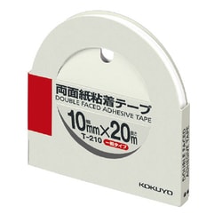 両面紙粘着テープ10mm×20m カッター付き T-210
