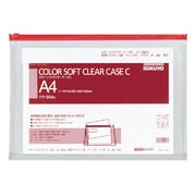 カラーソフトクリヤーケースCマチ付 A4 クケ-334R