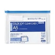 カラーソフトクリヤーケースCマチ付 A5 クケ-335B