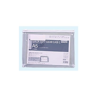 カラーソフトクリヤーケースCマチ付  A5 クケ-335W