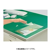 デスクマット軟質 W(下敷き付き)薄型 1047×622mm マ-1216NG