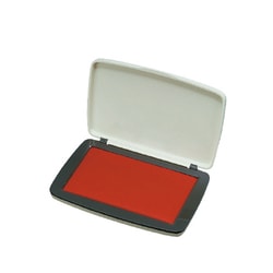スタンプ台 顔料タイプ 中形 盤面90x55mm赤 IP-612RZ