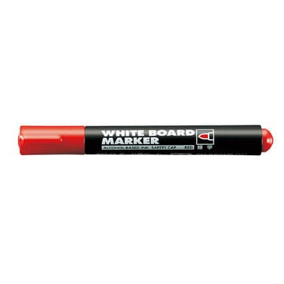 ホワイトボード用マーカー 細字 1.2～1.7mm 赤 PM-B101NR
