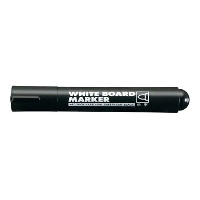 ホワイトボード用マーカー 中字 2.1～2.6mm 黒 PM-B102ND