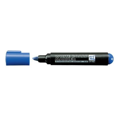 ホワイトボード用マーカー 太字角芯 6.4～6.8mm 青 PM-B113NB