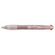 グリップ付き3色（黒・赤・青）ボールペン0.7mm パステルピンク PR-90NP-3