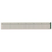 方眼直線定規30cm再生PET樹脂製 TZ-RG30N
